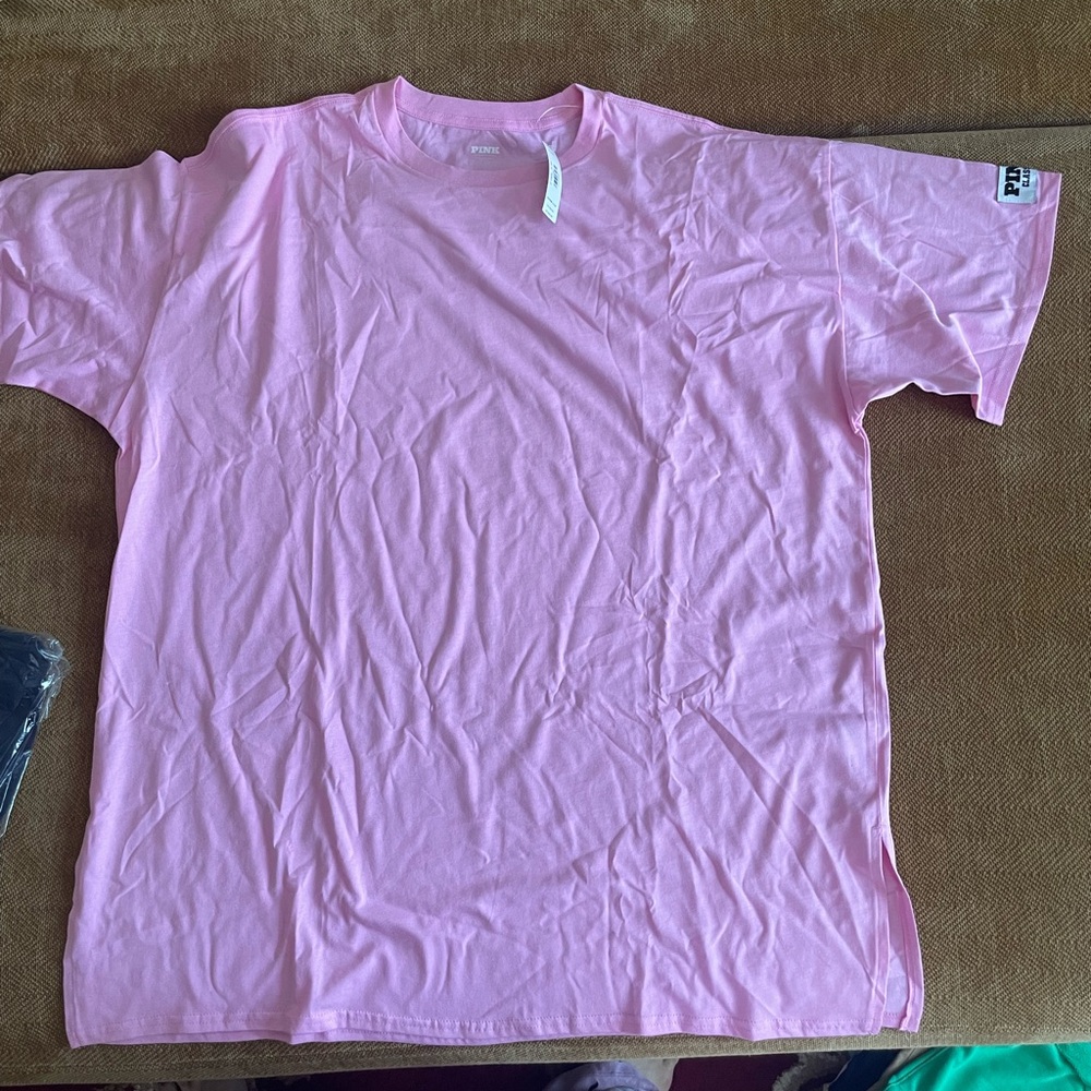 PINK Victoria's Secret Light Pink Short Sleeve Tee